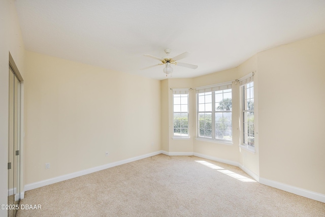 4624 Harbour Village Blvd Unit 4204, Ponce Inlet, FL 32127 - carpeted spare room with a ceiling fan and baseboards