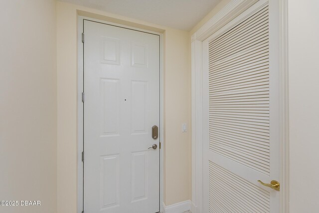 4624 Harbour Village Blvd Unit 4204, Ponce Inlet, FL 32127 - doorway to outside with baseboards