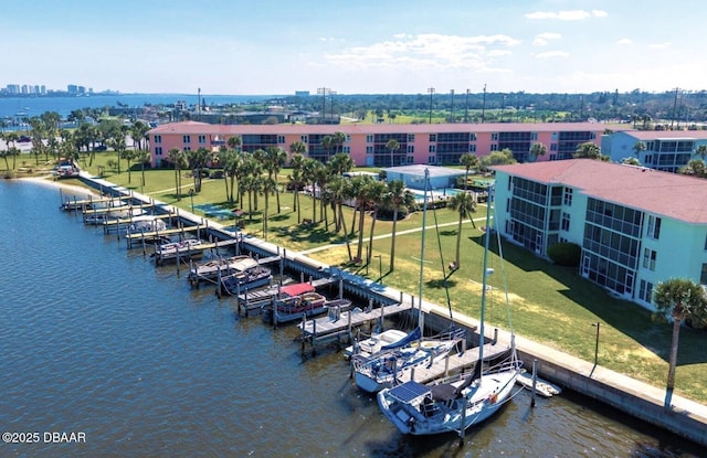 717 S Beach St Unit 102C, Daytona Beach, FL 32114 - drone / aerial view of a nearby body of water