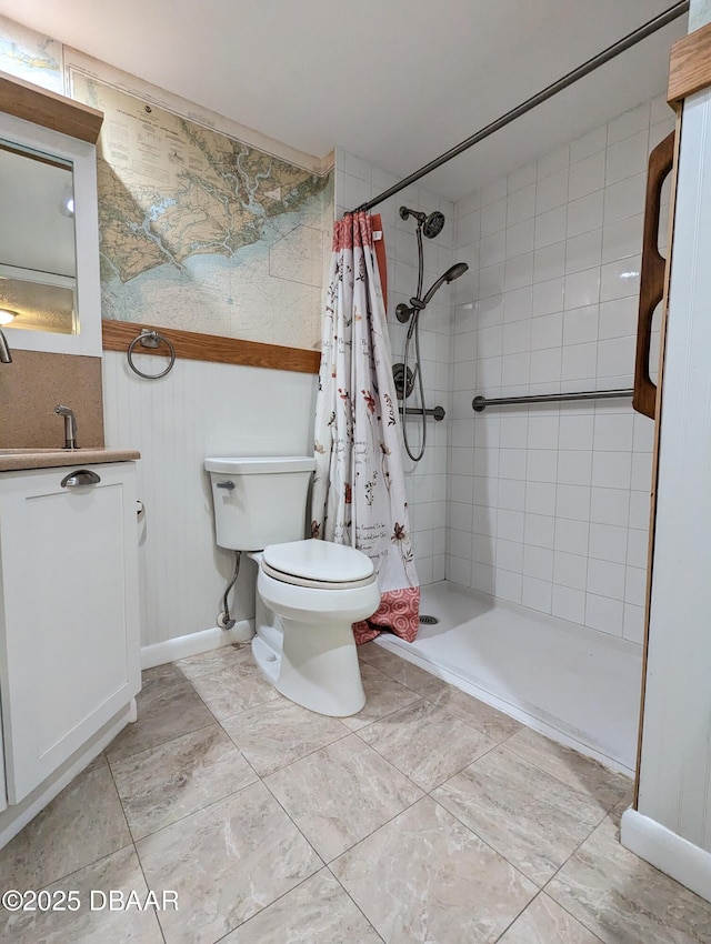 717 S Beach St Unit 102C, Daytona Beach, FL 32114 - full bath with a stall shower and vanity