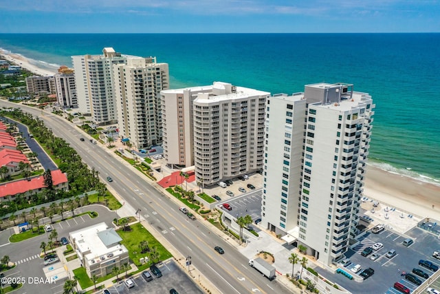 2987 S Atlantic Ave Unit 903, Daytona Beach Shores, FL 32118 - aerial view of expansive beach and apartment complex