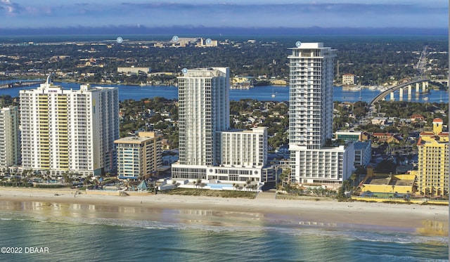 500 N Atlantic Ave Unit 18-A, Daytona Beach, FL 32118 - view of city featuring expansive beach