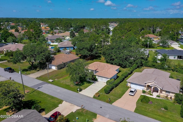 49 Felshire Ln, Palm Coast, FL 32137 - aerial view of property and surrounding area with nearby suburban area
