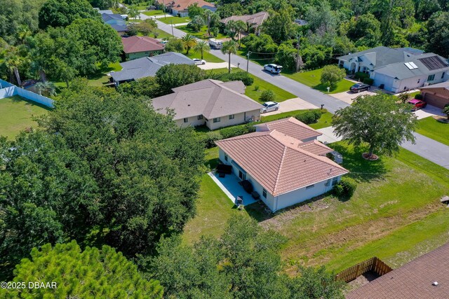 49 Felshire Ln, Palm Coast, FL 32137 - aerial perspective of suburban area