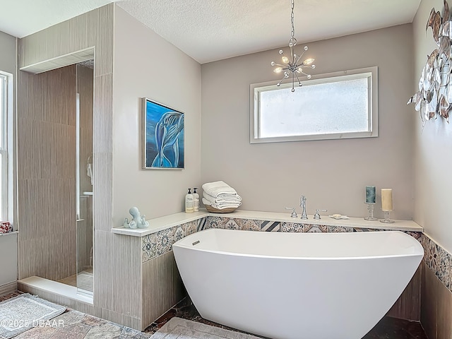 31 Sea Harbor Dr E Unit E, Ormond Beach, FL 32176 - full bath with a freestanding tub and tiled shower