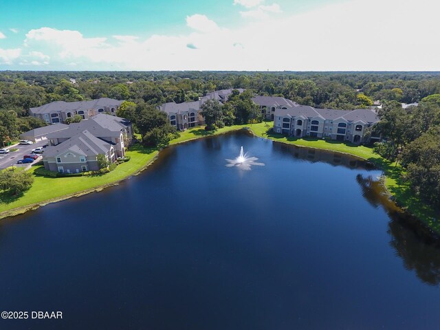 940 Village Trl Unit 5-106, Port Orange, FL 32127 - bird's eye view featuring a water view