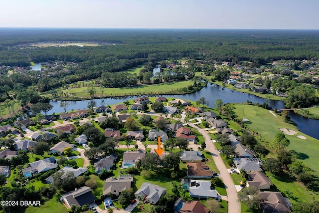 74 Kingsley Ln, Ormond Beach, FL 32174 - view of property location featuring a large body of water and nearby suburban area