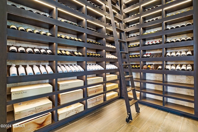 74 Kingsley Ln, Ormond Beach, FL 32174 - wine room with wood finished floors