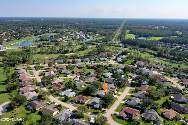 74 Kingsley Ln, Ormond Beach, FL 32174 - aerial overview of property's location featuring nearby suburban area
