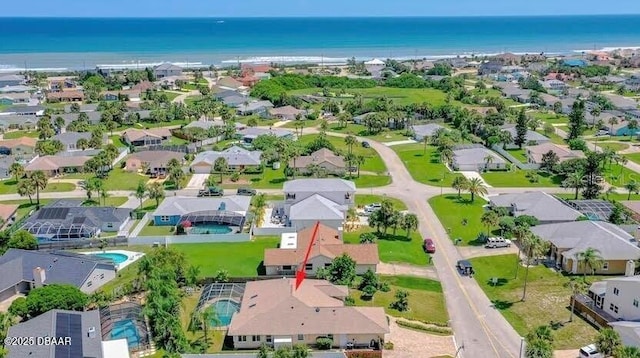 3 Seabridge Dr, Ormond Beach, FL 32176 - aerial perspective of suburban area with a large body of water