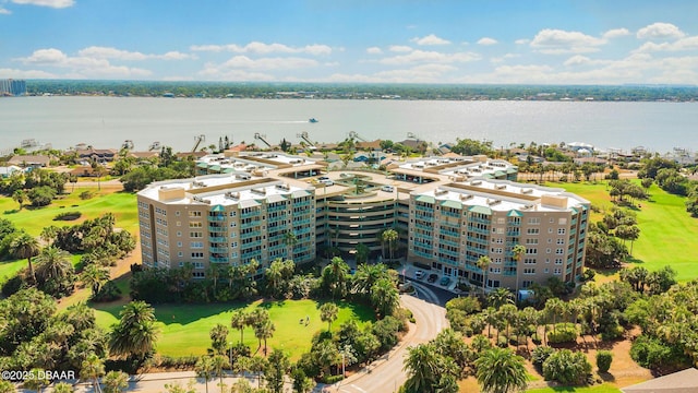 4 Oceans W Blvd Unit 306B, Daytona Beach, FL 32118 - bird's eye view of apartment complex / building, a nearby body of water, and a golf club