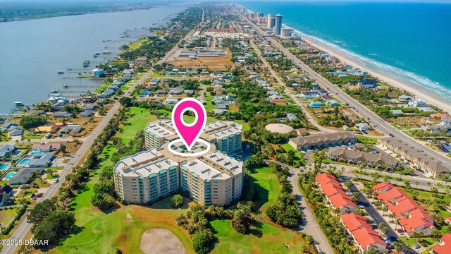 4 Oceans W Blvd Unit 306B, Daytona Beach, FL 32118 - aerial view of a nearby body of water