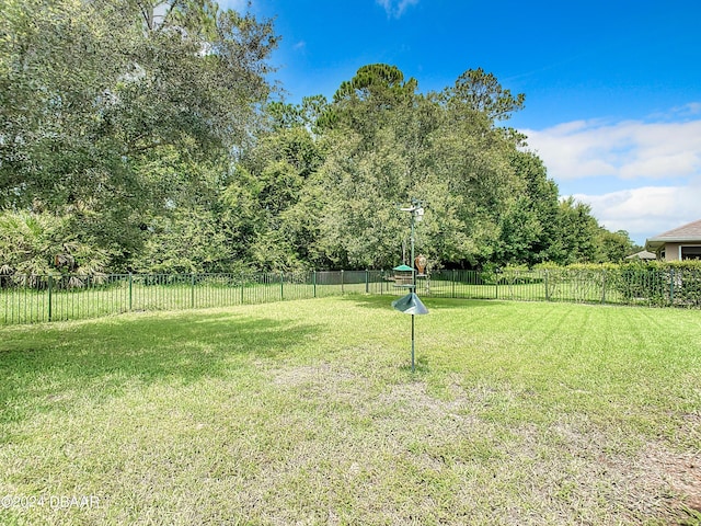 645 Elk River Dr, Ormond Beach, FL 32174 - view of yard with fence