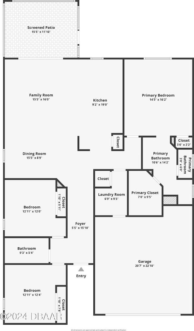 645 Elk River Dr, Ormond Beach, FL 32174 - floor plan