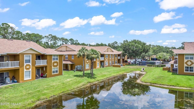 4600 E Moody Blvd Unit 14-O, Bunnell, FL 32110 - water view with nearby suburban area