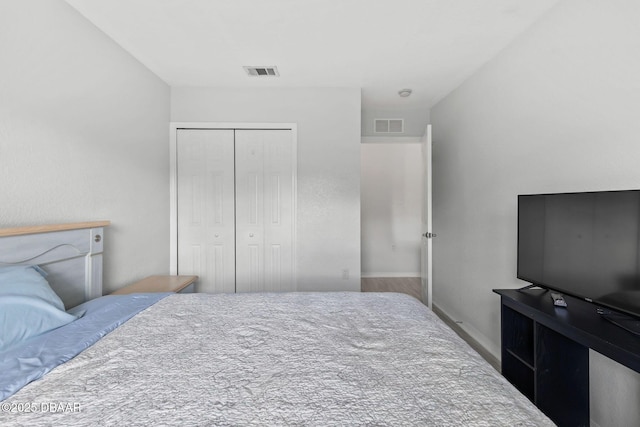 4600 E Moody Blvd Unit 14-O, Bunnell, FL 32110 - bedroom with a closet and baseboards