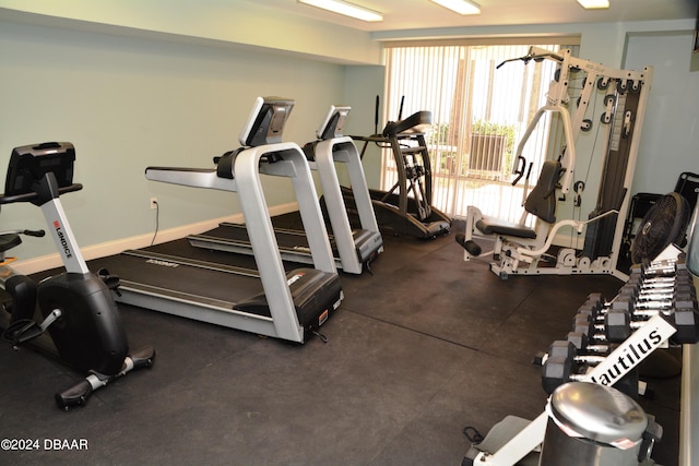 3145 S Atlantic Ave Unit 401, Daytona Beach, FL 32118 - view of gym
