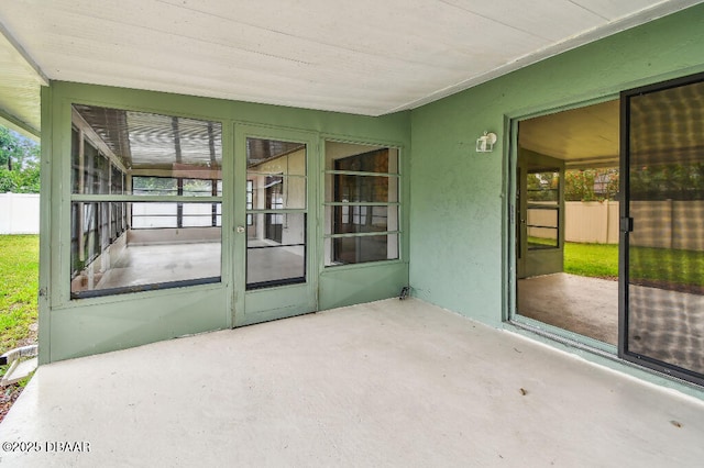 2421 Needle Palm Dr, Edgewater, FL 32141 - unfurnished sunroom with plenty of natural light