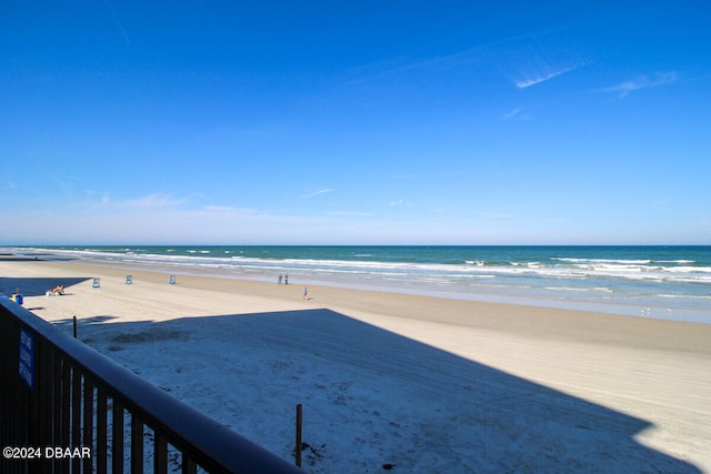 water view featuring a view of the beach