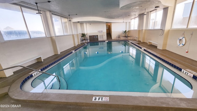 1233 N Atlantic Ave Unit 212, Daytona Beach, FL 32118 - view of indoor community pool