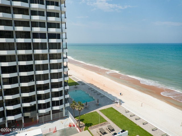 water view featuring a view of the beach