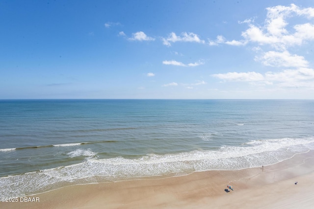 water view featuring a view of the beach