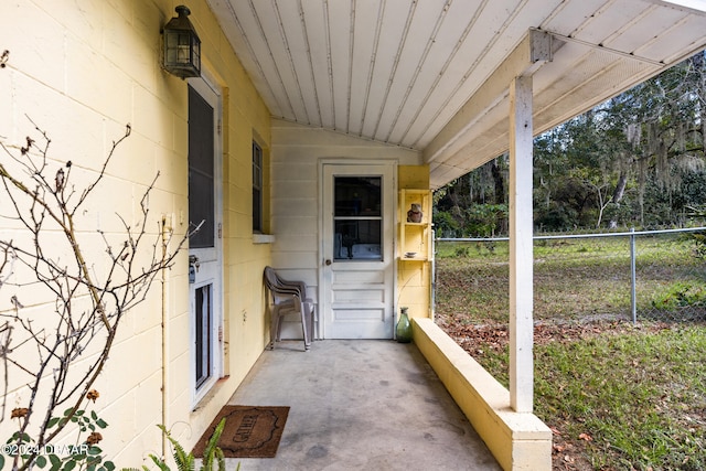 view of patio