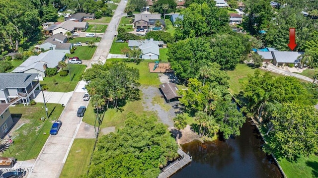232 Chippewa Cir, Ormond Beach, FL 32174 - aerial view of property's location with nearby suburban area and a large body of water