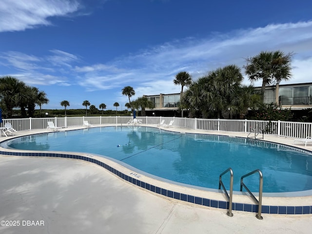 view of pool