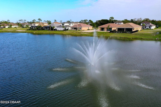 property view of water