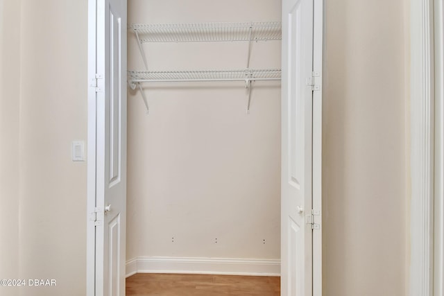 view of closet