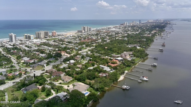 6 Rosalyn Lndg, Daytona Beach, FL 32118 - aerial view of property and surrounding area with a nearby body of water and nearby urban area