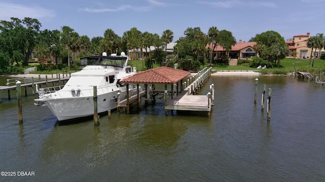 6 Rosalyn Lndg, Daytona Beach, FL 32118 - dock featuring a water view
