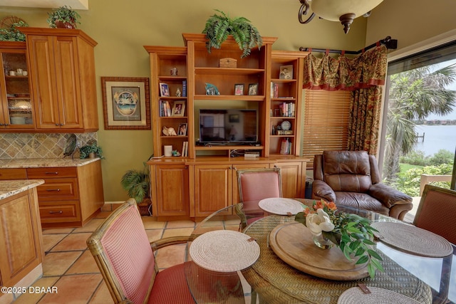 6 Rosalyn Lndg, Daytona Beach, FL 32118 - dining area with light tile patterned flooring