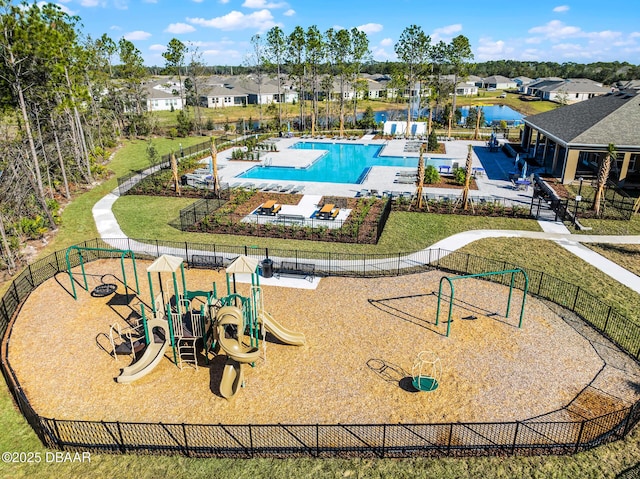 3330 Arch Ave, Ormond Beach, FL 32174 - bird's eye view featuring a residential view