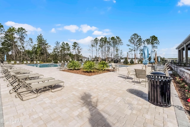 3330 Arch Ave, Ormond Beach, FL 32174 - pool featuring a patio area
