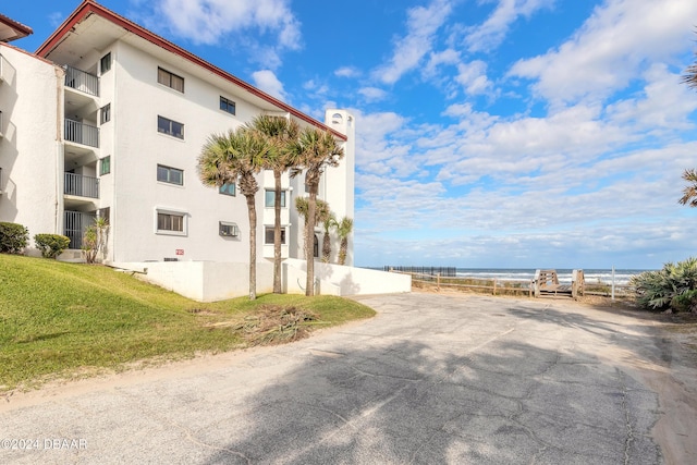 view of property featuring a water view