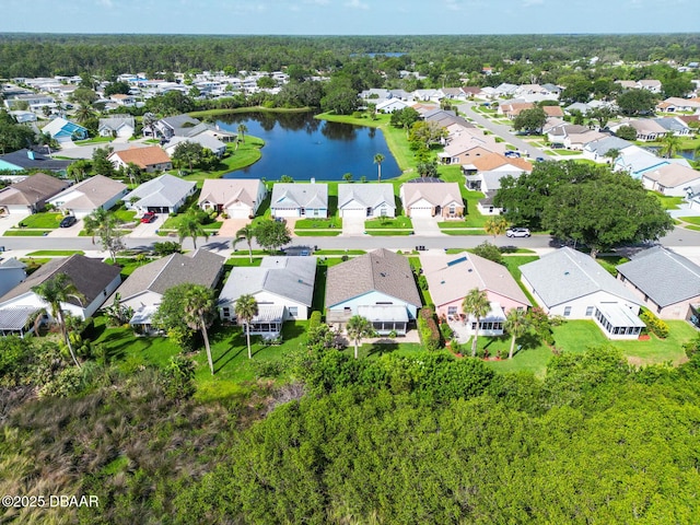 1327 Wayne Ave, New Smyrna Beach, FL 32168 - aerial perspective of suburban area featuring a large body of water