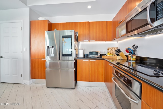 kitchen featuring stainless steel appliances