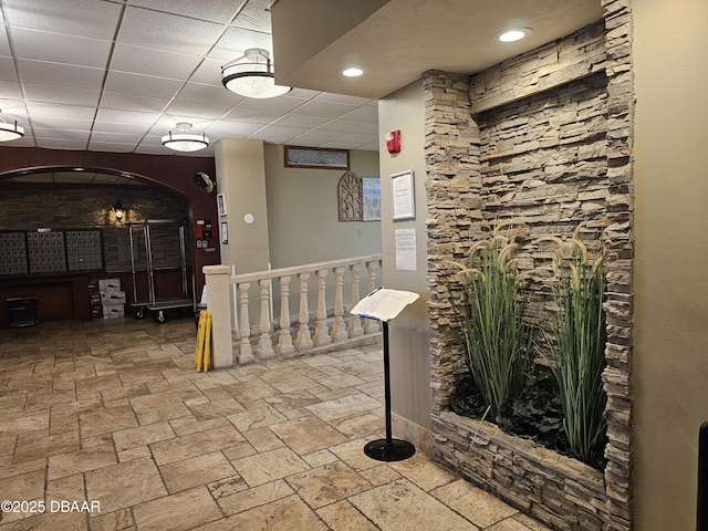 view of reception area