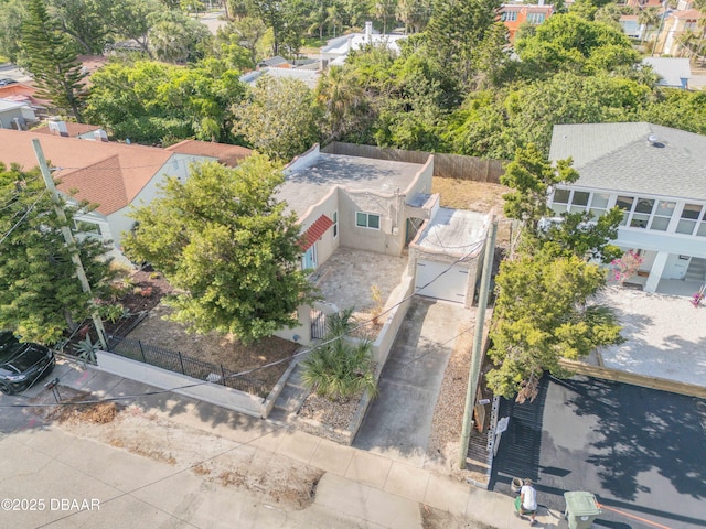 drone / aerial view