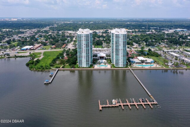 231 Riverside Dr Unit 1803-1, Daytona Beach, FL 32117 - drone / aerial view of a nearby body of water
