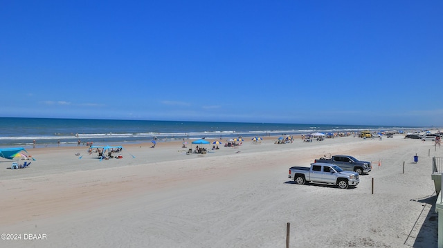 2615 S Atlantic Ave Unit 5C, Daytona Beach Shores, FL 32118 - water view featuring nearby beach