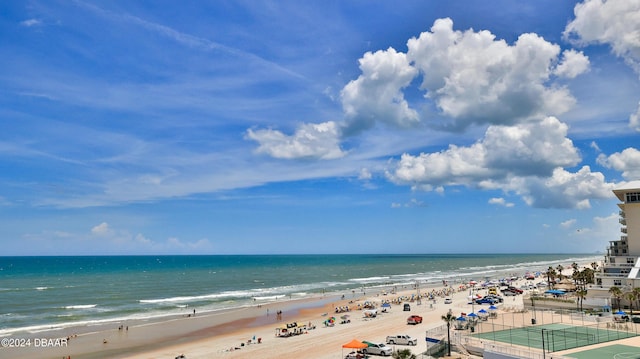 2615 S Atlantic Ave Unit 5C, Daytona Beach Shores, FL 32118 - water view featuring local beach