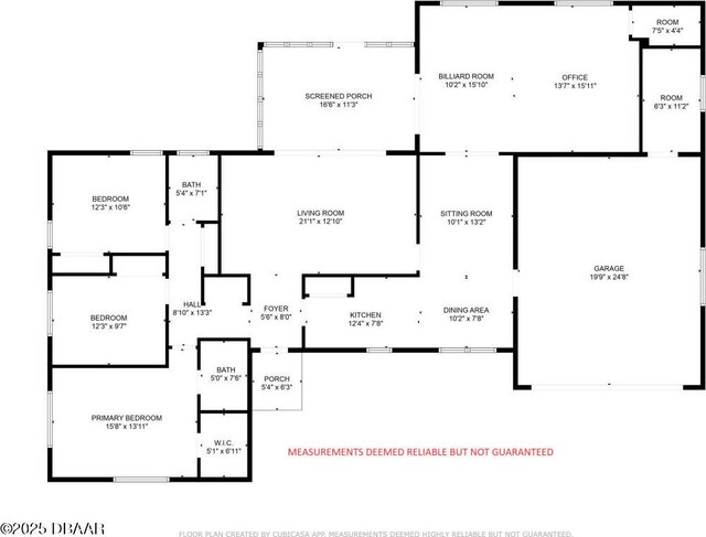 10 Juniper Dr, Ormond Beach, FL 32176 - room layout