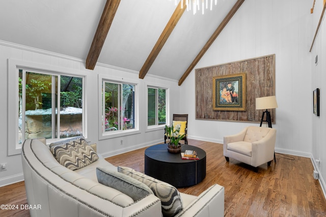 120 Beach St, Ponce Inlet, FL 32127 - living room with plenty of natural light and wood finished floors