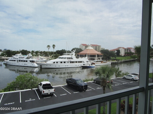 property view of water