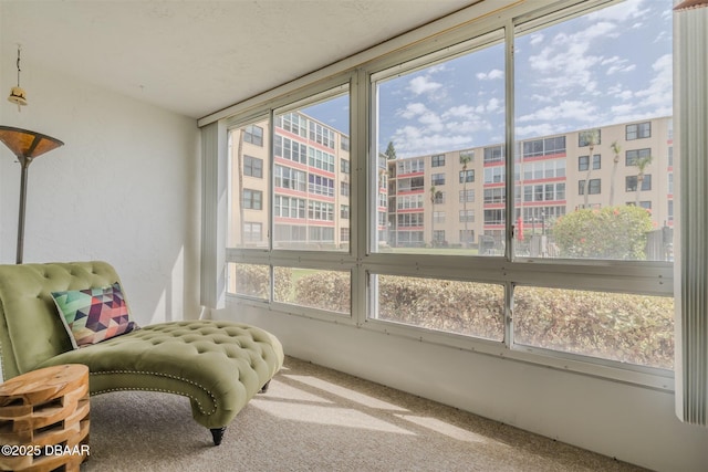 sunroom / solarium with a healthy amount of sunlight