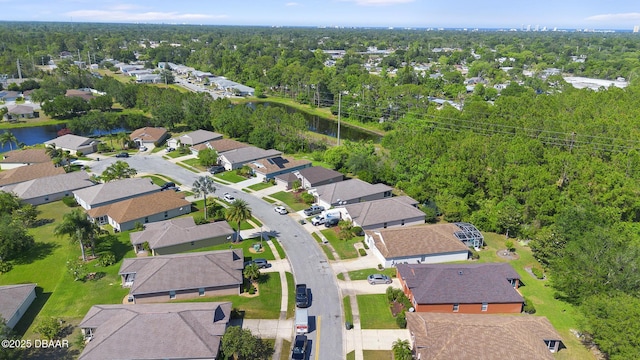 133 Brasswood Ct, Daytona Beach, FL 32117 - aerial view featuring a forest view and a residential view