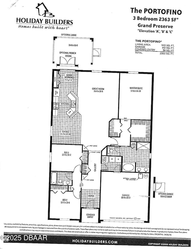 133 Brasswood Ct, Daytona Beach, FL 32117 - floor plan
